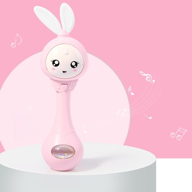 Baby Music Flashing Rattle - First Hugs