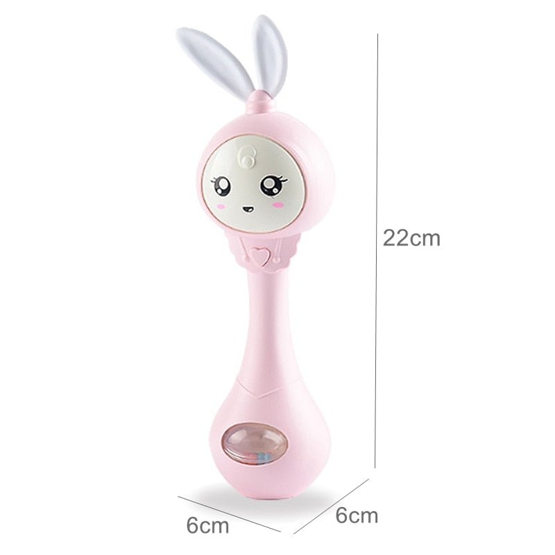 Baby Music Flashing Rattle - First Hugs