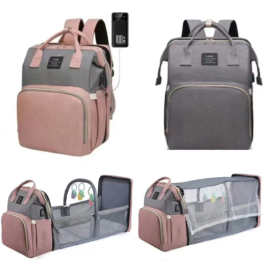 Multifunctional Changing Bag Backpack